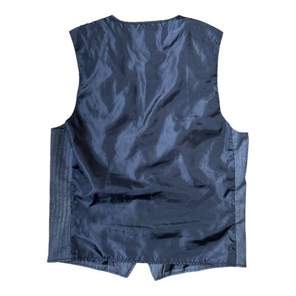 Buckle Black Men’s Vest Sz M Slim Fit Gray Black - Picture 2 of 3